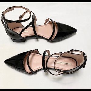 Zara strappy and pointy flats